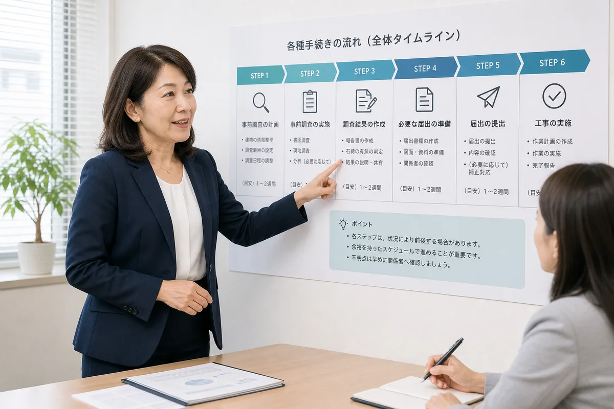 アスベスト法改正の変遷まとめ（2020〜2026年）｜毎年変わる義務化ロードマップを完全整理