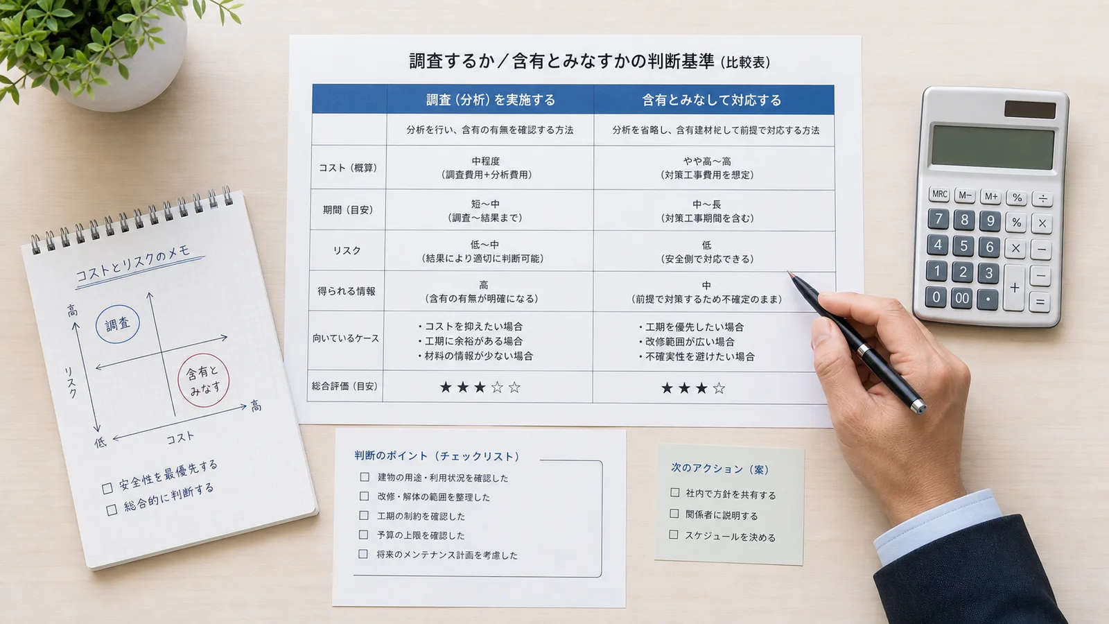 アスベスト「みなし含有」とは｜調査省略の判断基準・リスク・対処法 | アスベスト除去ナビ