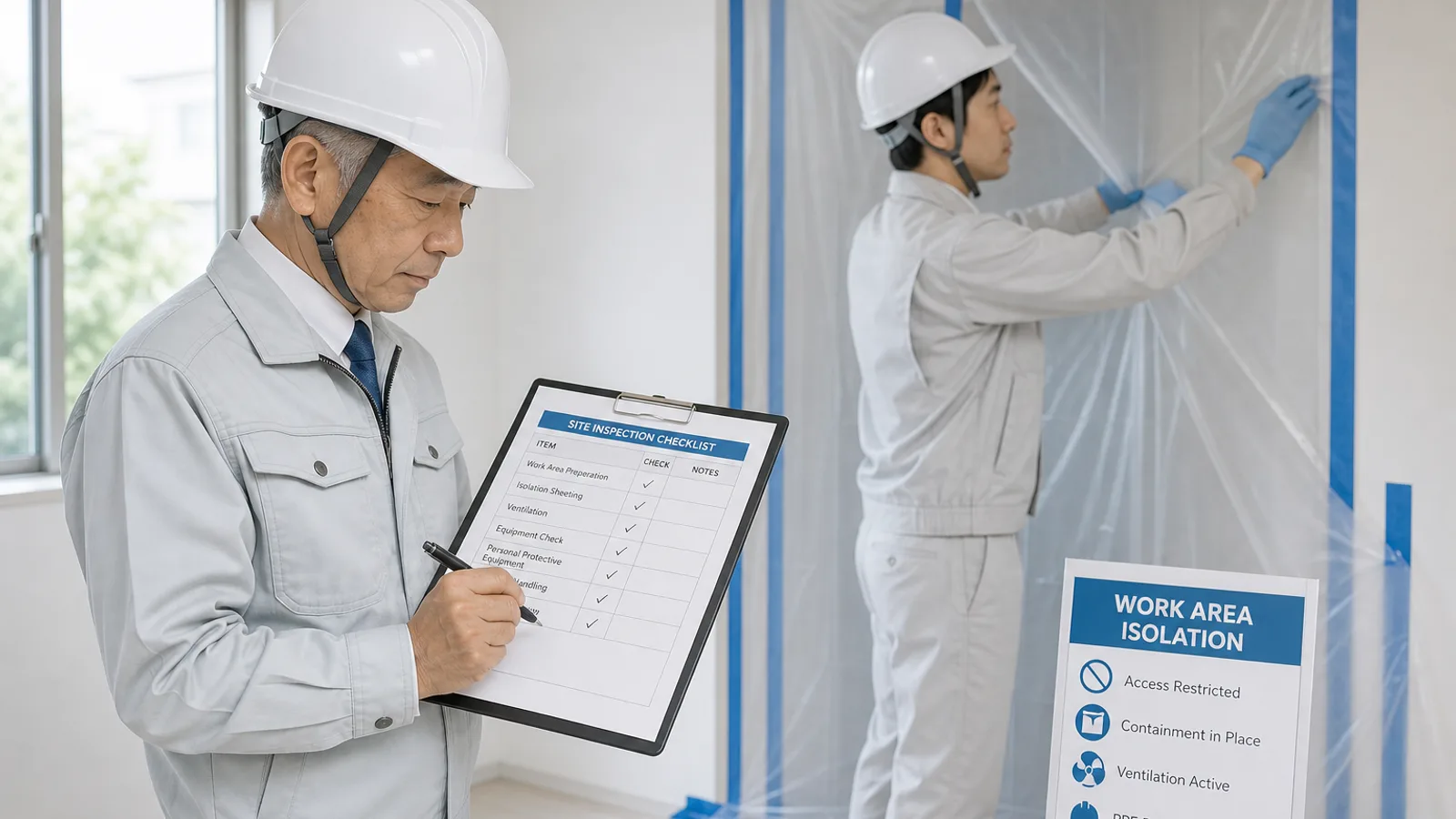 石綿作業主任者とは｜資格取得方法・試験内容・役割を徹底解説